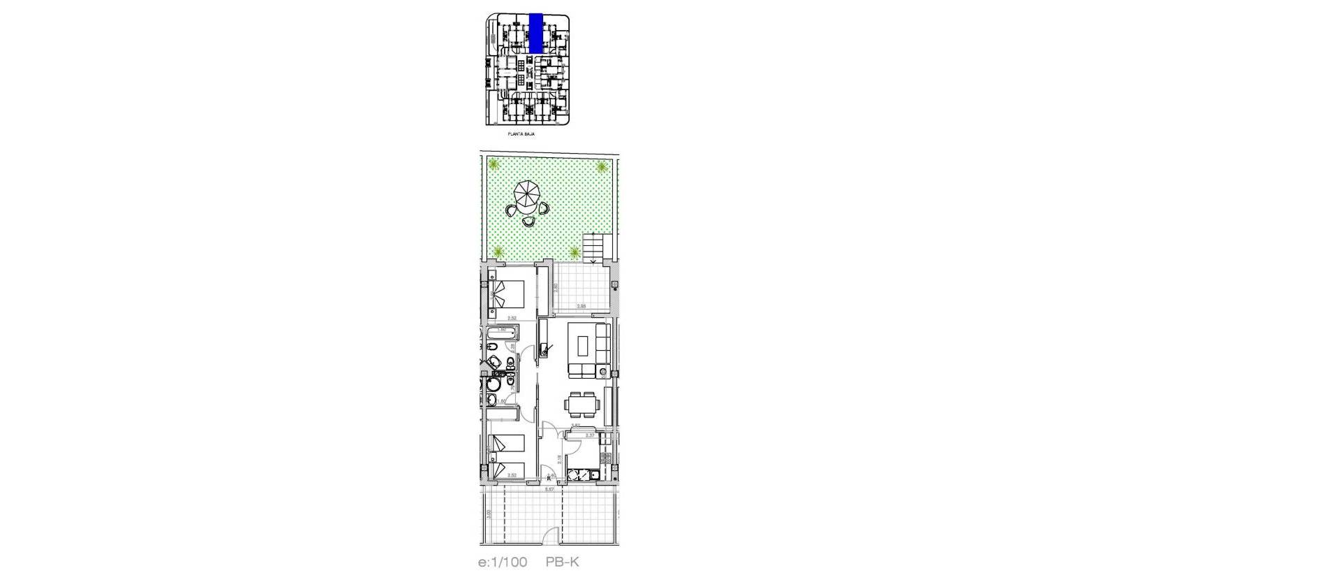 Obra Nueva - Ground floor apartment - Orihuela Costa - Lomas De Cabo Roig