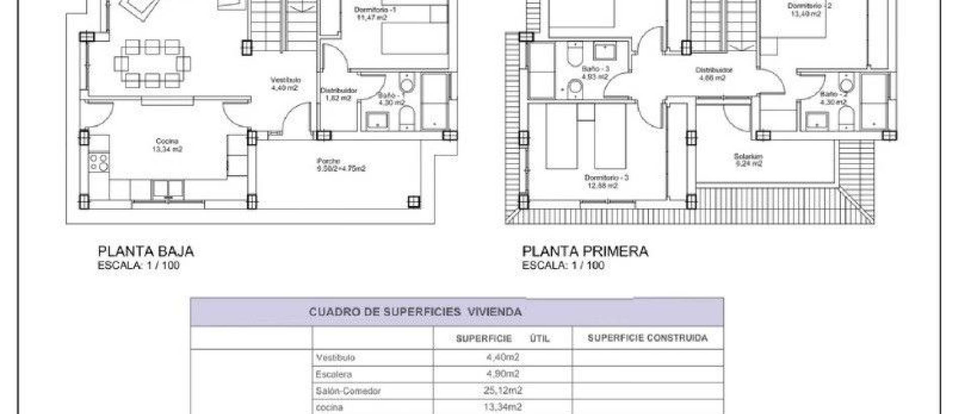 Obra Nueva - Villa / Chalet - Lorca - Purias