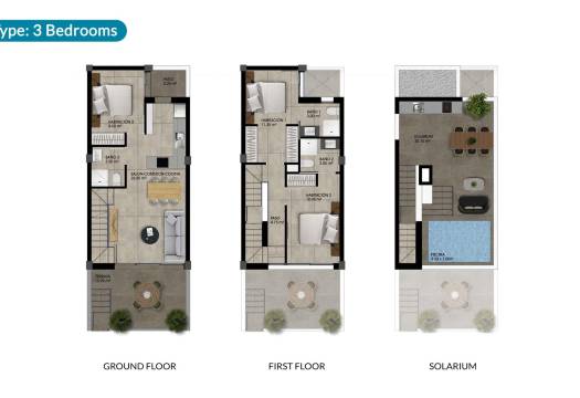 Obra Nueva - Adosado - Dolores - Sector 2