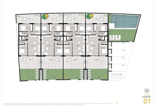 Obra Nueva - Top Floor Bungalow - San Pedro del Pinatar - Los Cuarteros