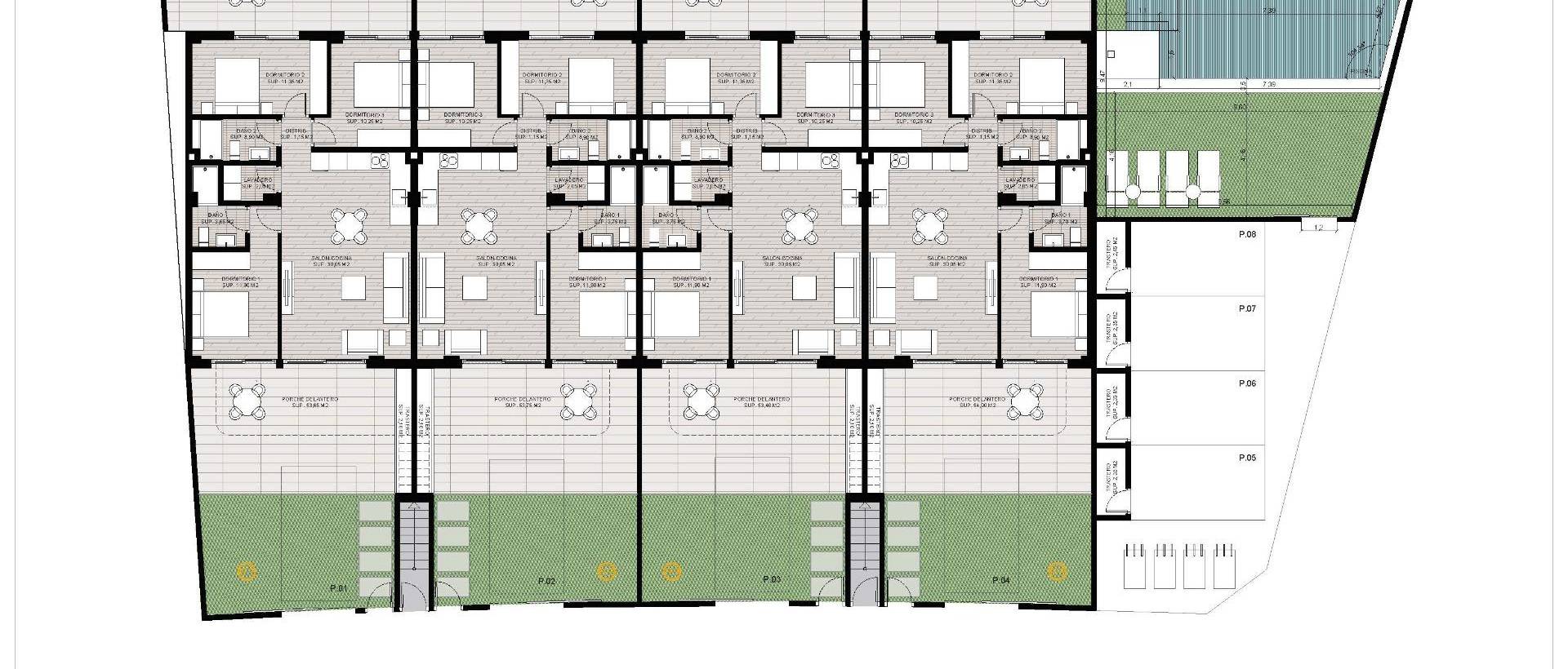 Obra Nueva - Top Floor Bungalow - San Pedro del Pinatar - Los Cuarteros