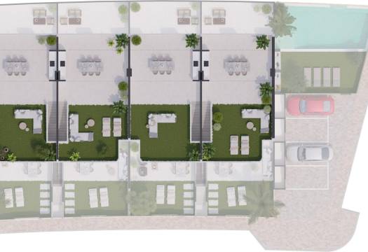 Obra Nueva - Top Floor Bungalow - San Pedro del Pinatar - Los Cuarteros