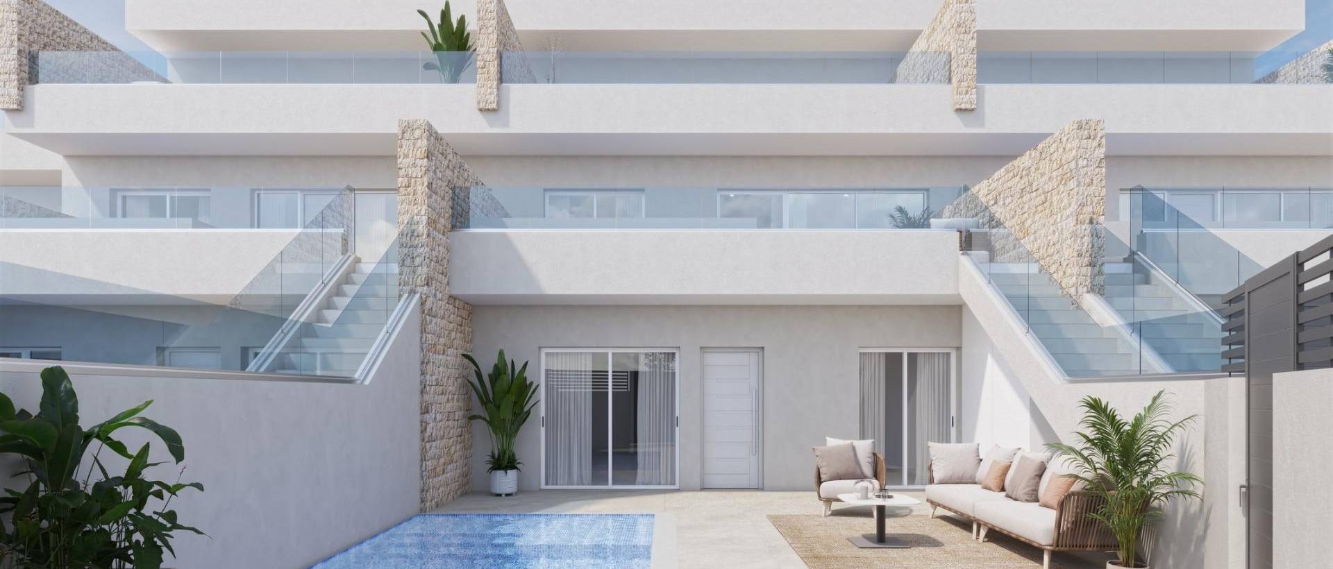 Obra Nueva - Top Floor Bungalow - Pilar de la Horadada - pueblo