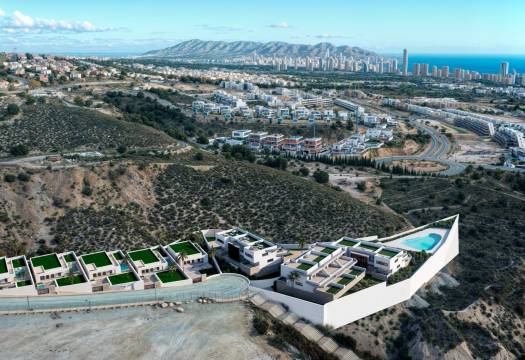 Obra Nueva - Top Floor Bungalow - Finestrat - Balcón de finestrat