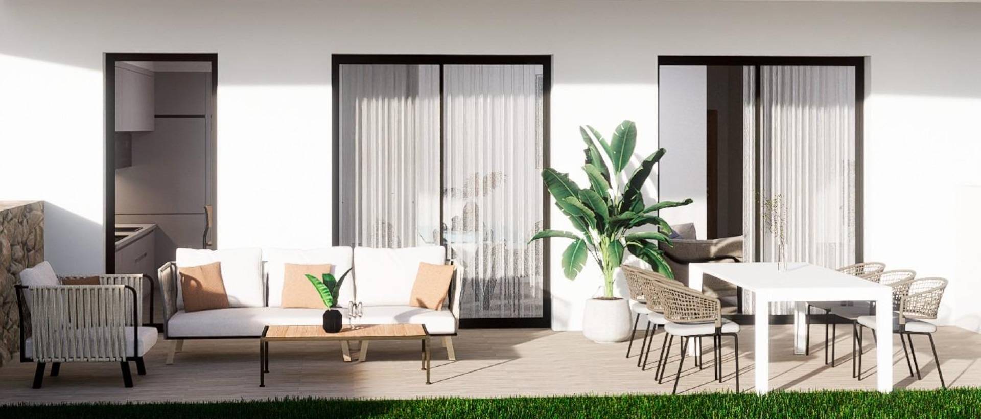 Obra Nueva - Top Floor Bungalow - Finestrat - Balcón de finestrat