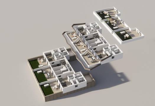Obra Nueva - Top Floor Bungalow - Finestrat - Balcón de finestrat