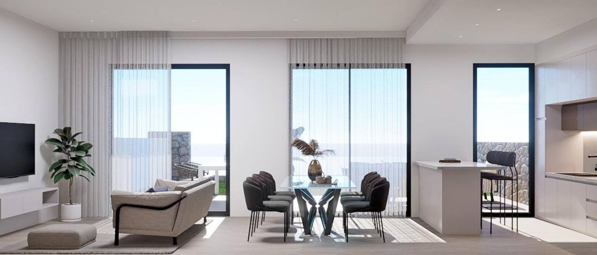 Obra Nueva - Top Floor Bungalow - Finestrat - Balcón de finestrat