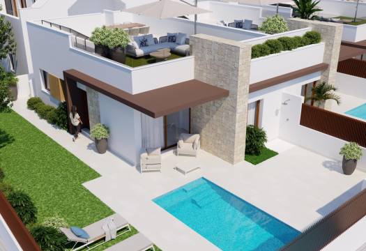 Obra Nueva - Semidetached - Orihuela - Vistabella Golf