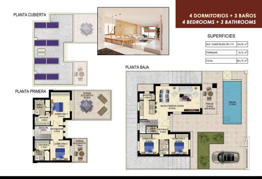 Obra Nueva - Villa / Chalet - Orihuela - Vistabella Golf