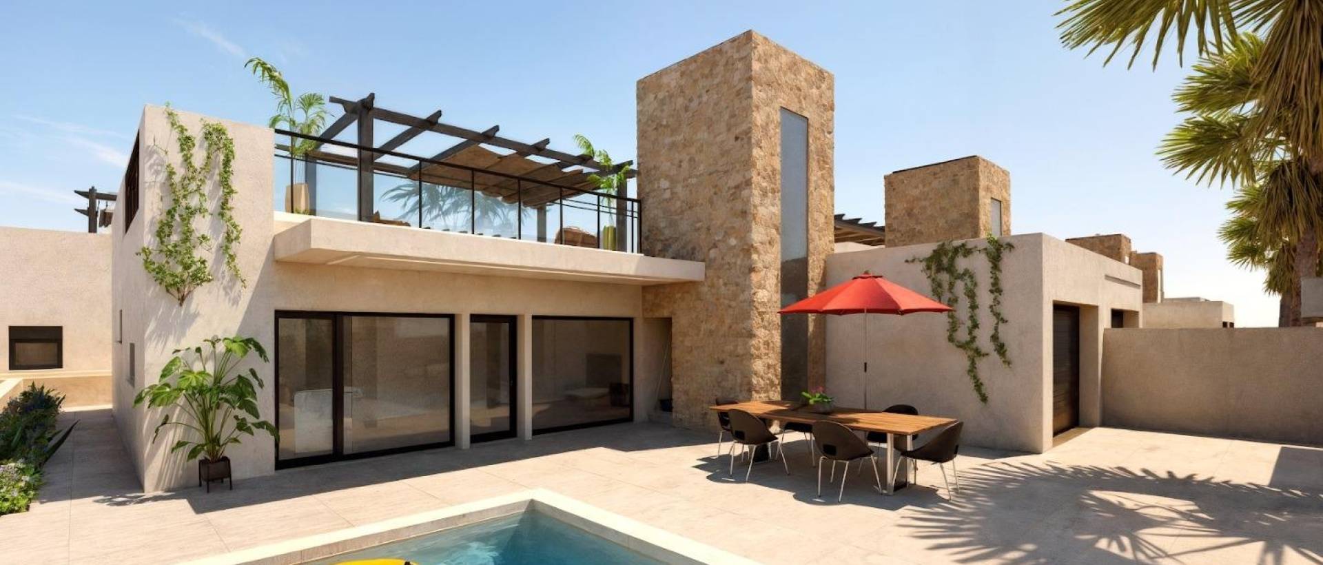 Obra Nueva - Villa / Chalet - Fuente Álamo - La Pinilla