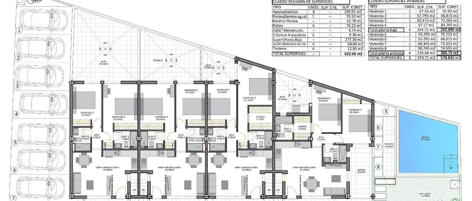 Obra Nueva - Ground Floor Bungalow - San Pedro del Pinatar - Los Cuarteros