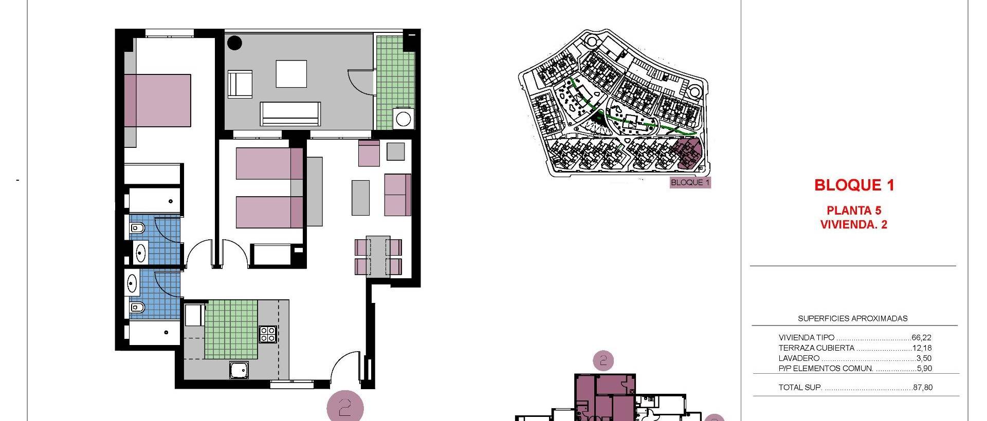 Obra Nueva - Apartmento - Pilar de la Horadada - Mil Palmeras