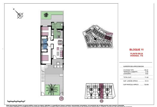Obra Nueva - Ground Floor Bungalow - Pilar de la Horadada - Mil Palmeras