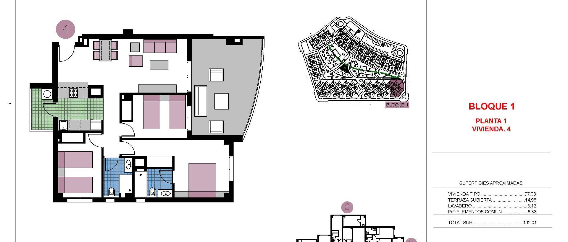 Obra Nueva - Apartmento - Pilar de la Horadada - Mil Palmeras