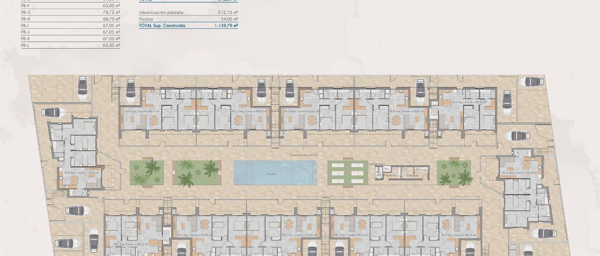 Obra Nueva - Ground Floor Bungalow - Torre Pacheco - Torrepacheco