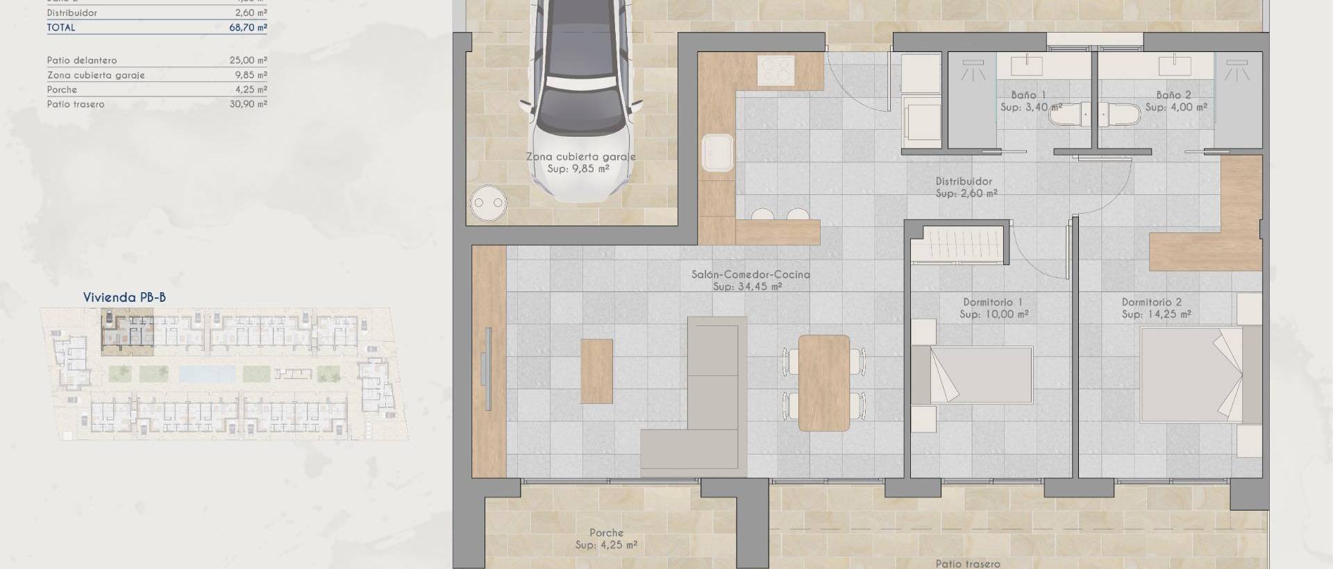 Obra Nueva - Ground Floor Bungalow - Torre Pacheco - Torrepacheco