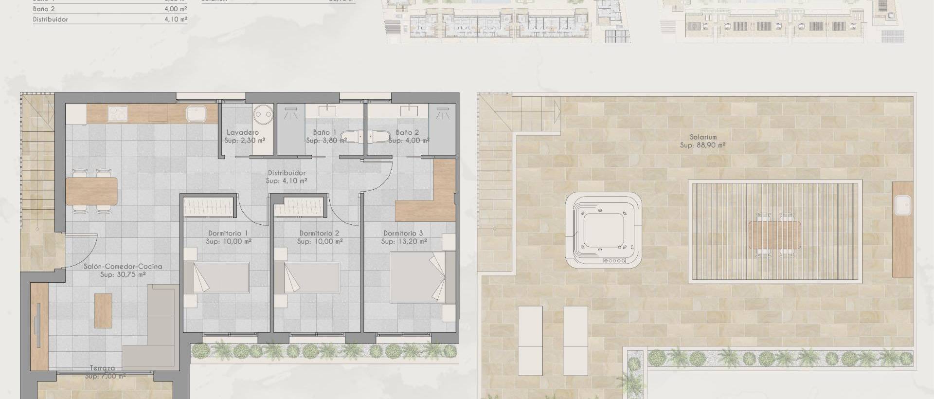 Obra Nueva - Top Floor Bungalow - Torre Pacheco - Torrepacheco