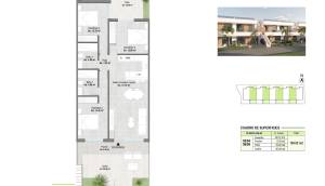 Obra Nueva - Ground Floor Bungalow - Alhama de Murcia - Condado de Alhama