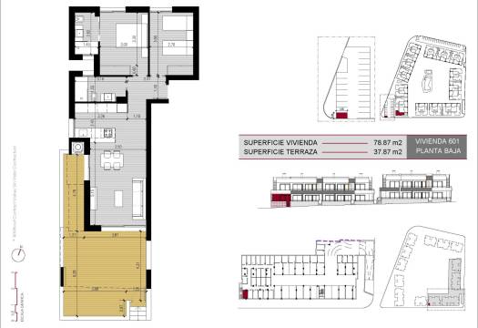 Obra Nueva - Ground Floor Bungalow - Ciudad Quesada - Lo Marabu