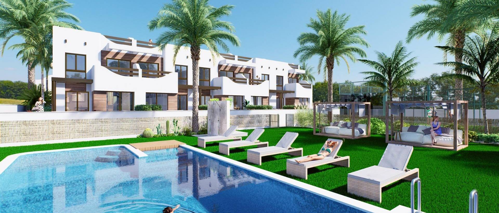 Obra Nueva - Ground Floor Bungalow - Pilar de la Horadada - Playa de las Higuericas