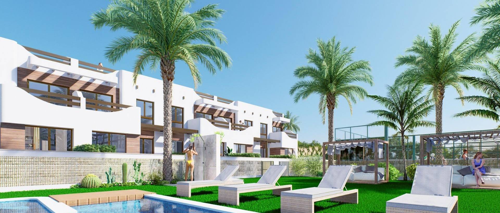 Obra Nueva - Ground Floor Bungalow - Pilar de la Horadada - Playa de las Higuericas