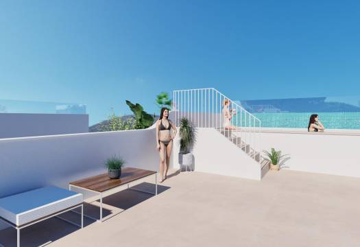 Obra Nueva - Ground Floor Bungalow - Pilar de la Horadada - Playa de las Higuericas