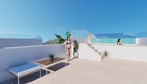 Obra Nueva - Ground Floor Bungalow - Pilar de la Horadada - Playa de las Higuericas