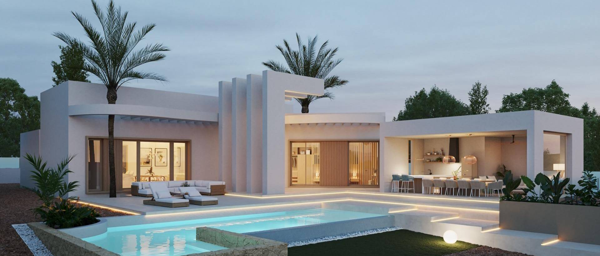 Obra Nueva - Villa / Chalet - Algorfa - Lomas De La Juliana