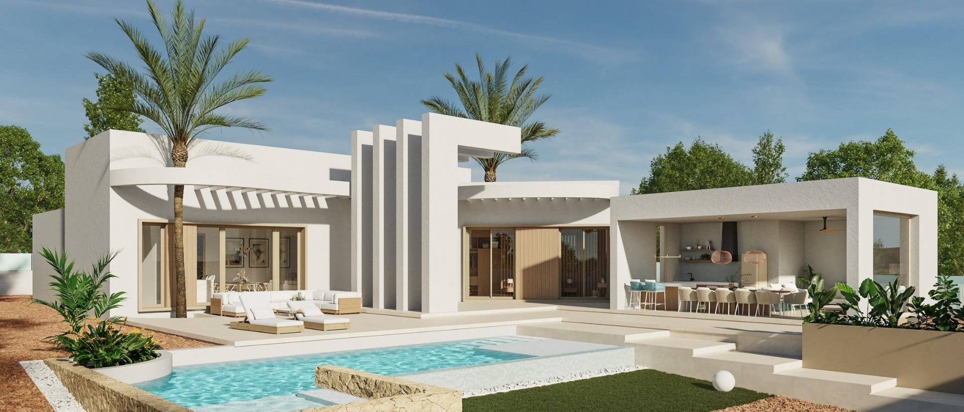 Obra Nueva - Villa / Chalet - Algorfa - Lomas De La Juliana