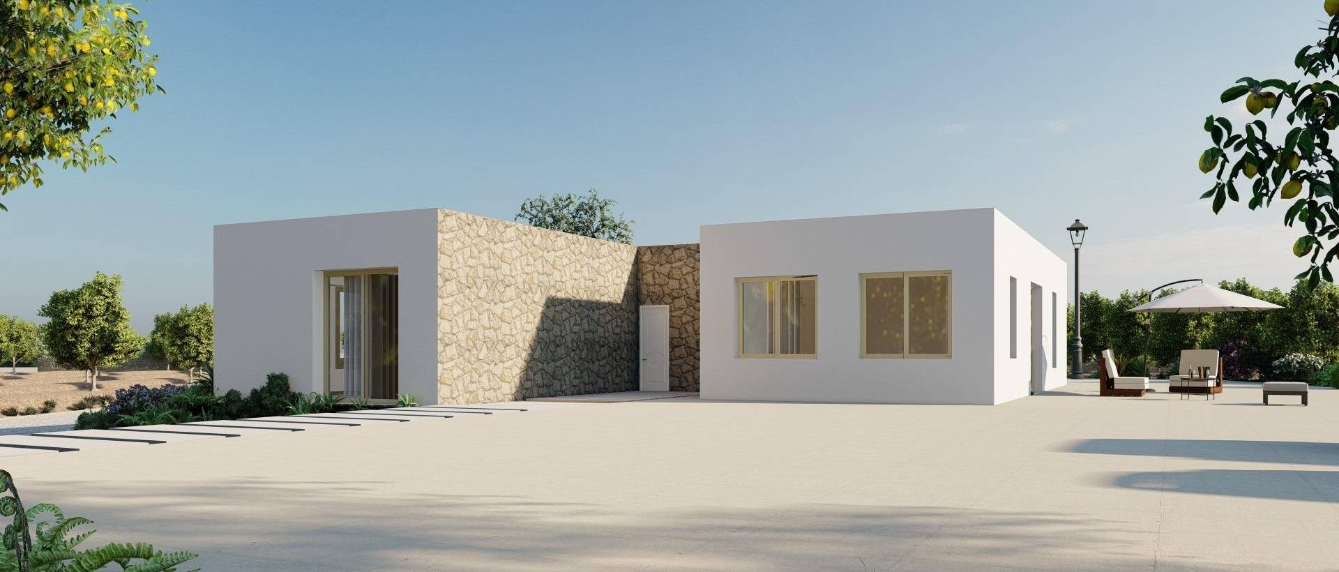 Obra Nueva - Villa / Chalet - Algorfa - Lomas De La Juliana