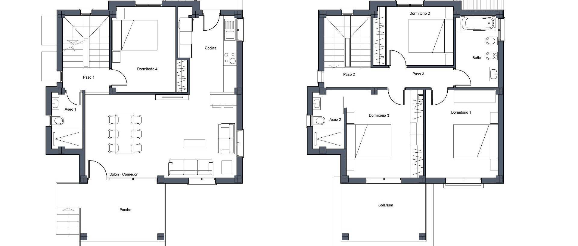 Obra Nueva - Villa / Chalet - Castalla - Castalla Internacional