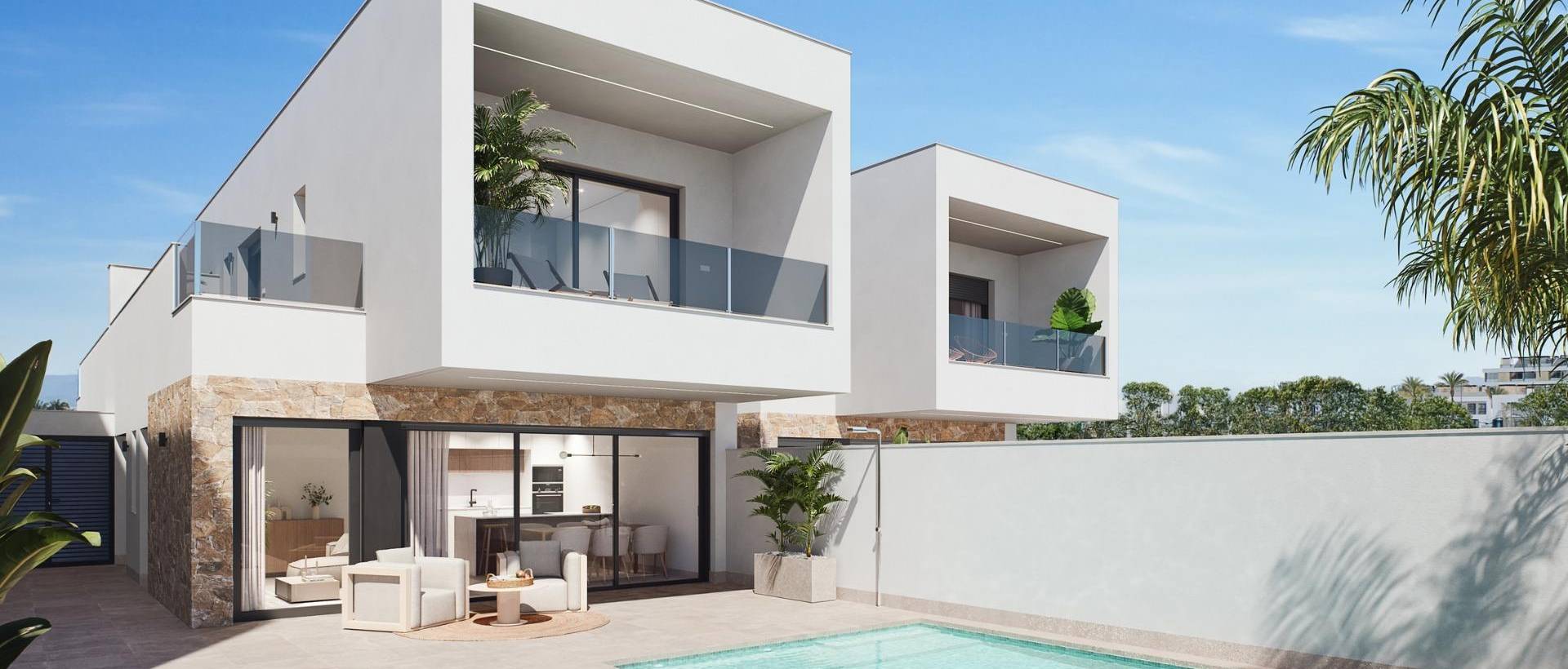 Obra Nueva - Semidetached - San Pedro del Pinatar - Los antolinos