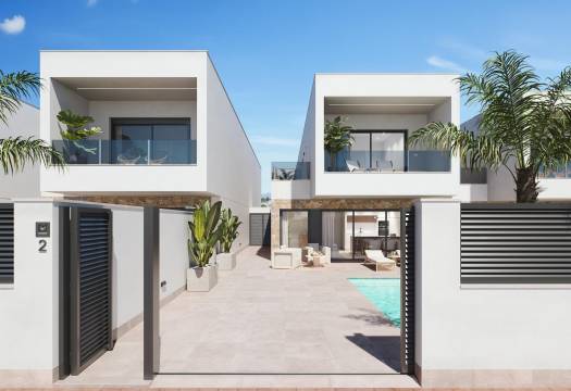 Obra Nueva - Semidetached - San Pedro del Pinatar - Los antolinos