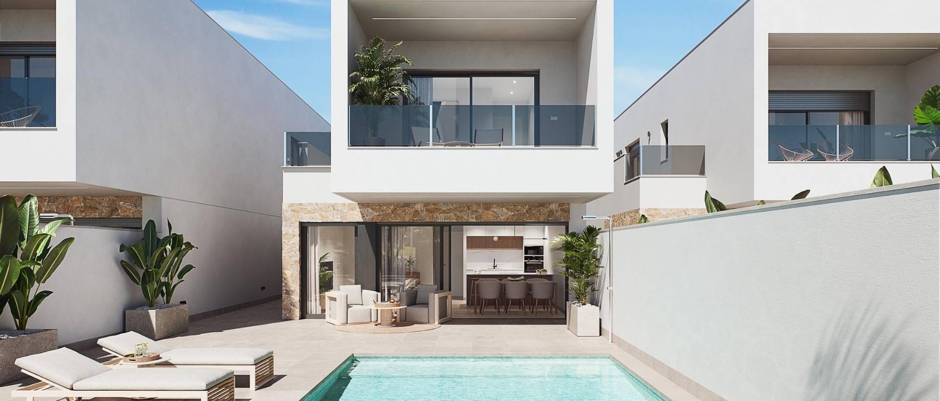 Obra Nueva - Semidetached - San Pedro del Pinatar - Los antolinos