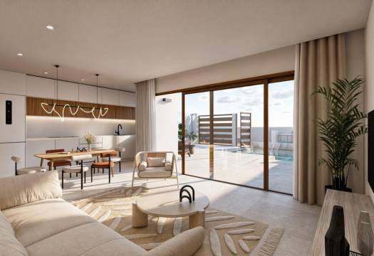 Obra Nueva - Villa / Chalet - Torre Pacheco - pueblo