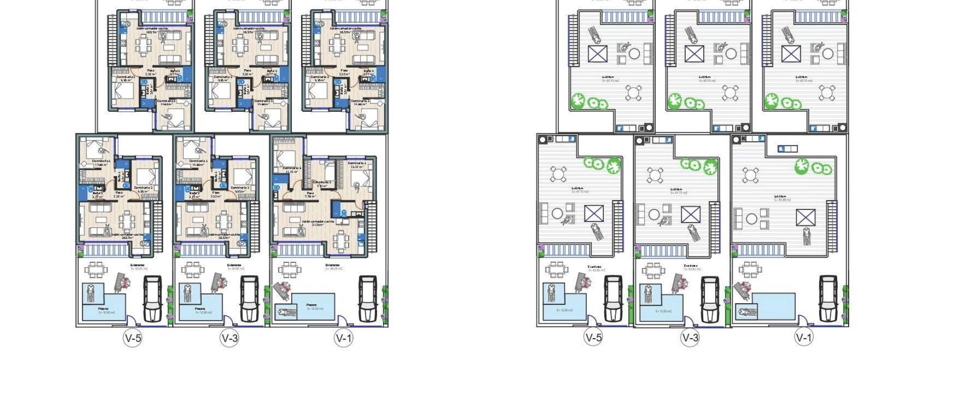 Obra Nueva - Villa / Chalet - Torre Pacheco - pueblo