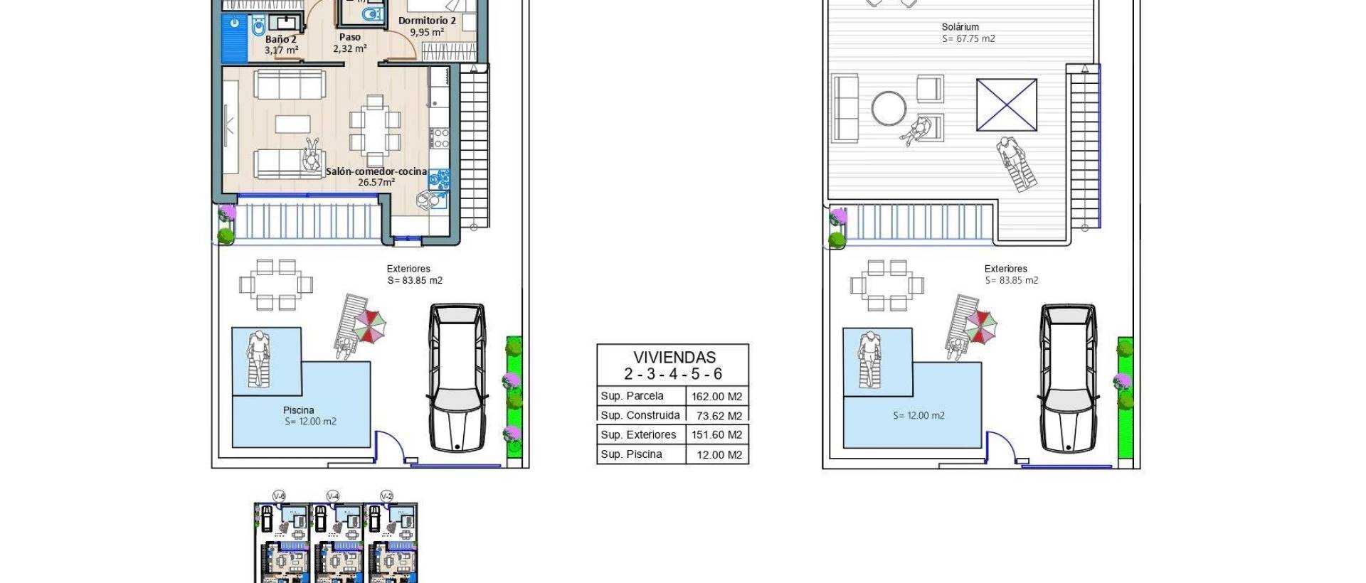 Obra Nueva - Villa / Chalet - Torre Pacheco - pueblo