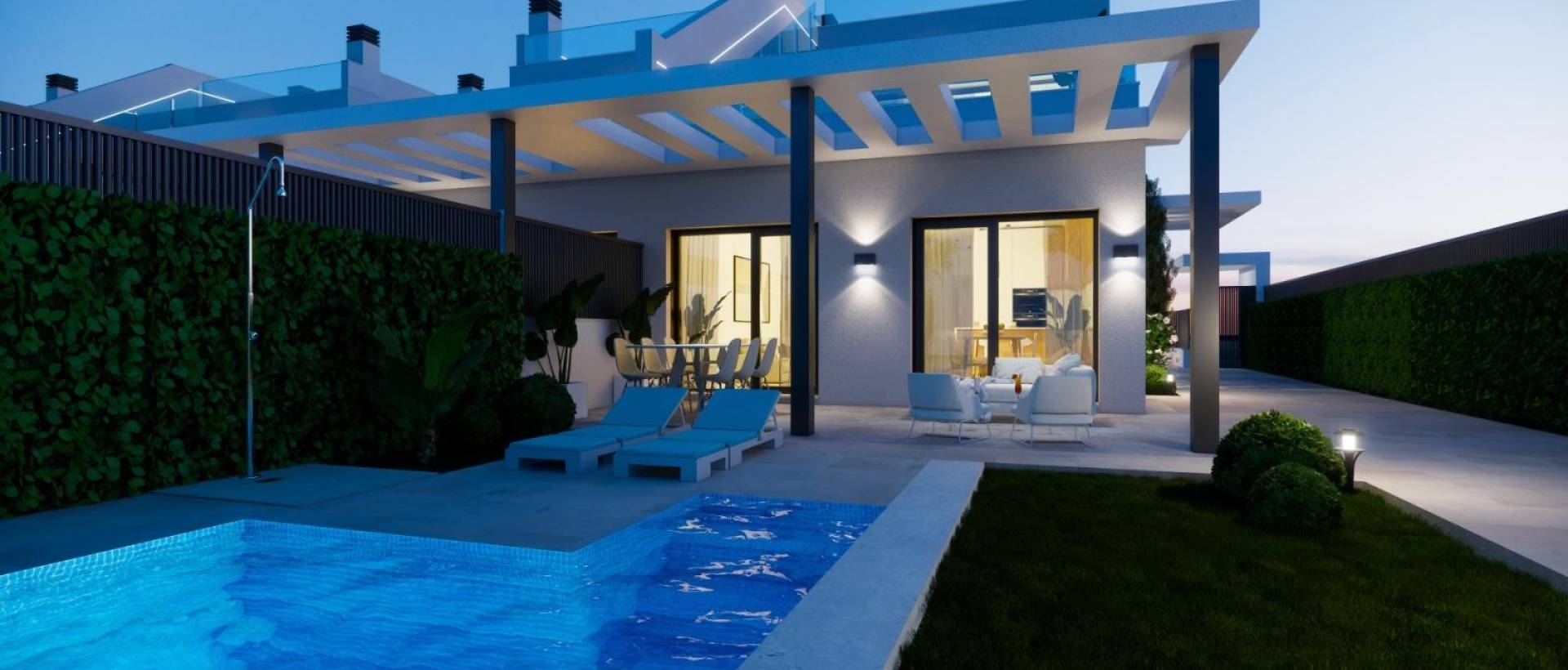Obra Nueva - Semidetached - Los Alcázares - Nueva Ribera