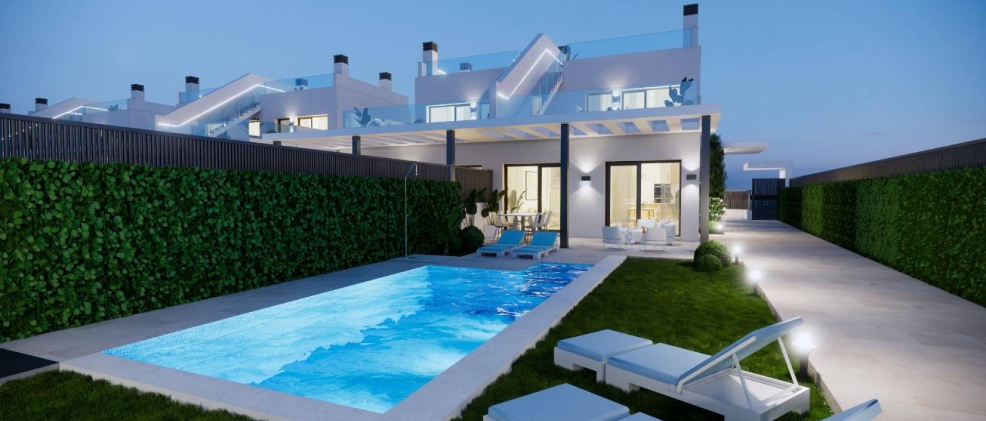 Obra Nueva - Semidetached - Los Alcázares - Nueva Ribera