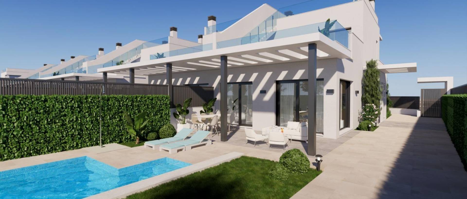 Obra Nueva - Semidetached - Los Alcázares - Nueva Ribera