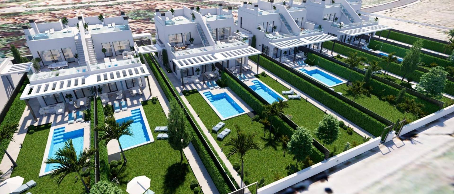 Obra Nueva - Semidetached - Los Alcázares - Nueva Ribera