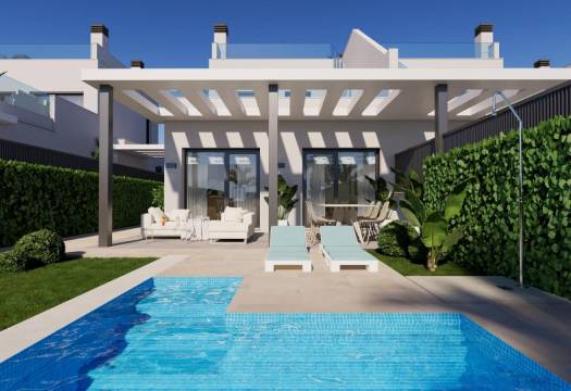 Obra Nueva - Semidetached - Los Alcázares - Nueva Ribera