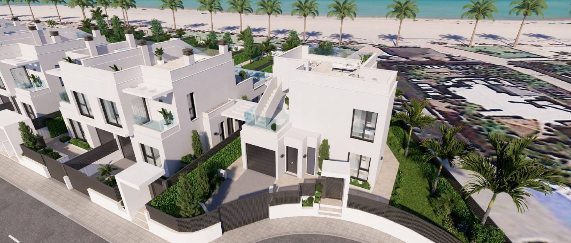Obra Nueva - Semidetached - Los Alcázares - Nueva Ribera