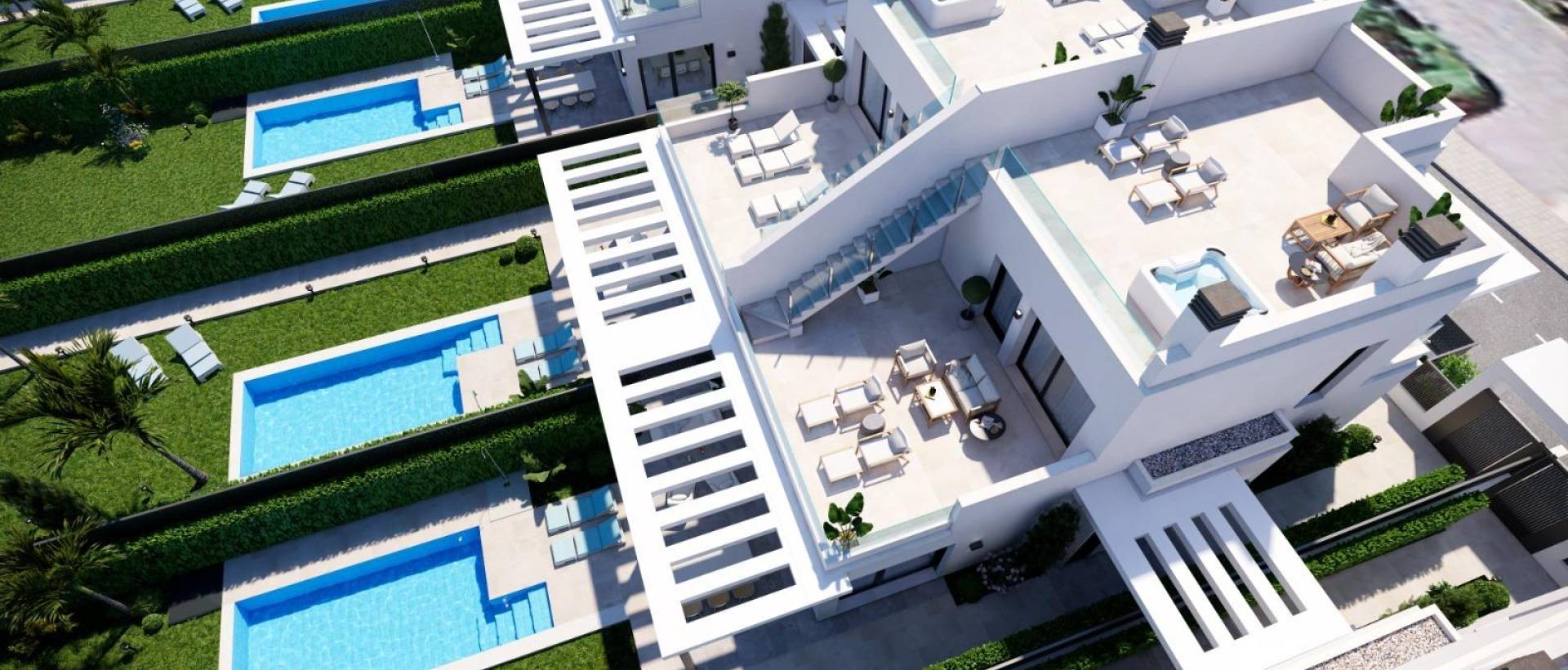Obra Nueva - Semidetached - Los Alcázares - Nueva Ribera