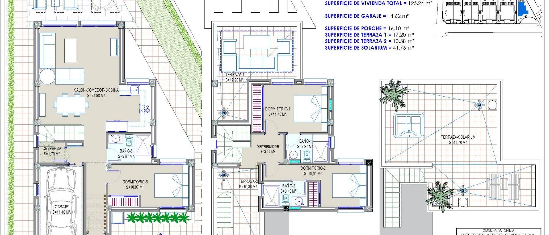 Obra Nueva - Villa / Chalet - Los Alcázares - Nueva Ribera