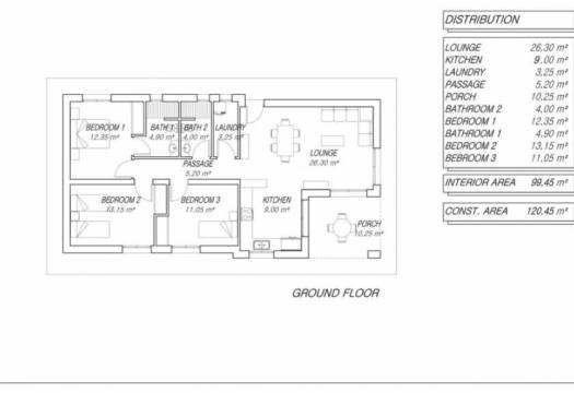 Obra Nueva - Villa / Chalet - Pinoso - Lel