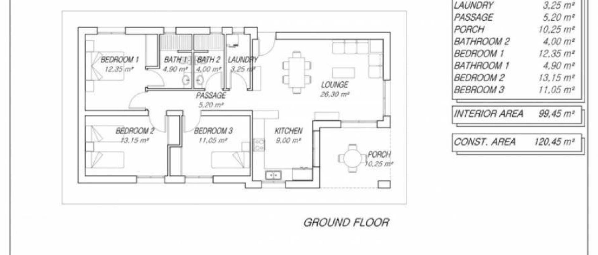 Obra Nueva - Villa / Chalet - Pinoso - Lel