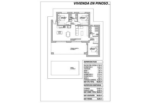 Obra Nueva - Villa / Chalet - Pinoso - Lel