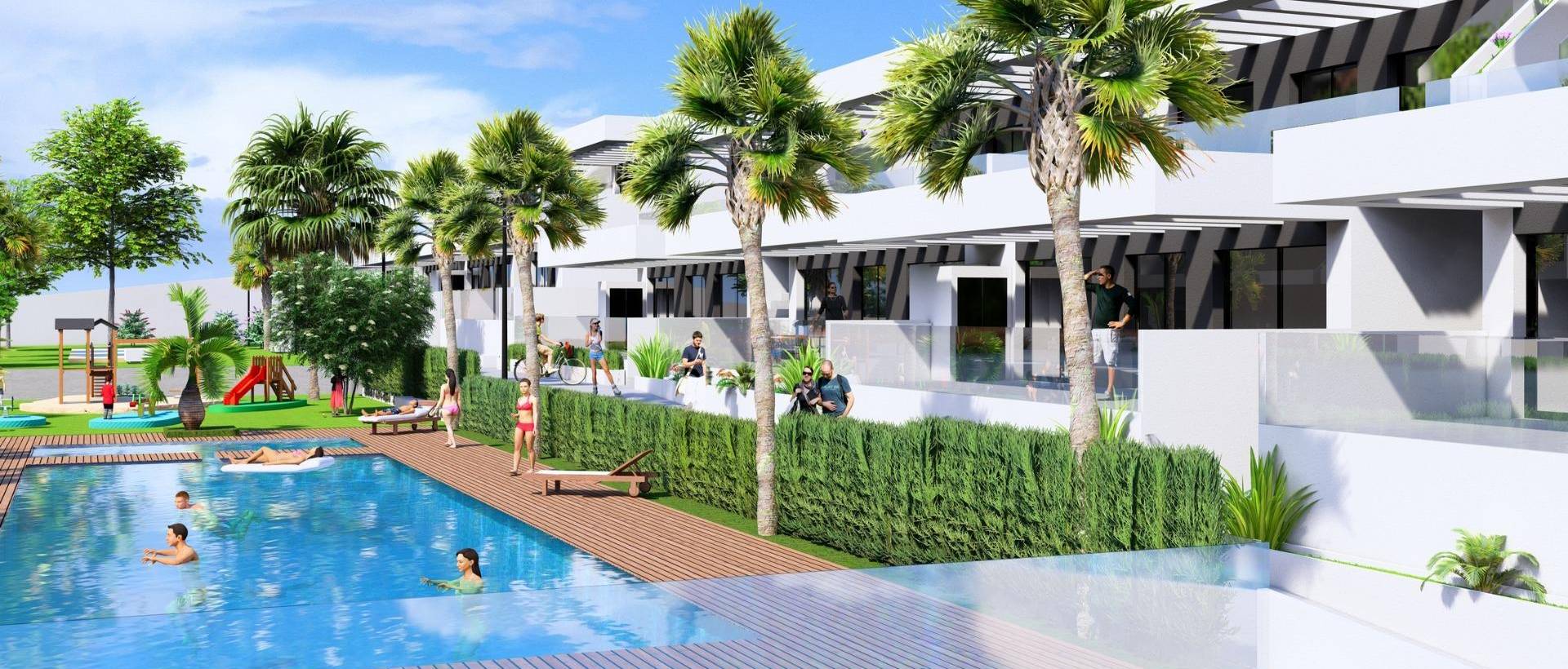 Obra Nueva - Top Floor Bungalow - Algorfa - La Florida