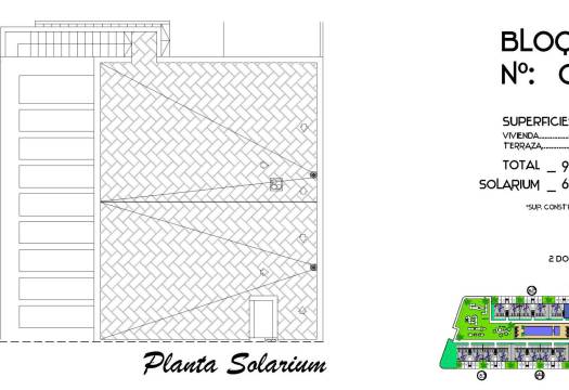 Obra Nueva - Top Floor Bungalow - Algorfa - La Florida